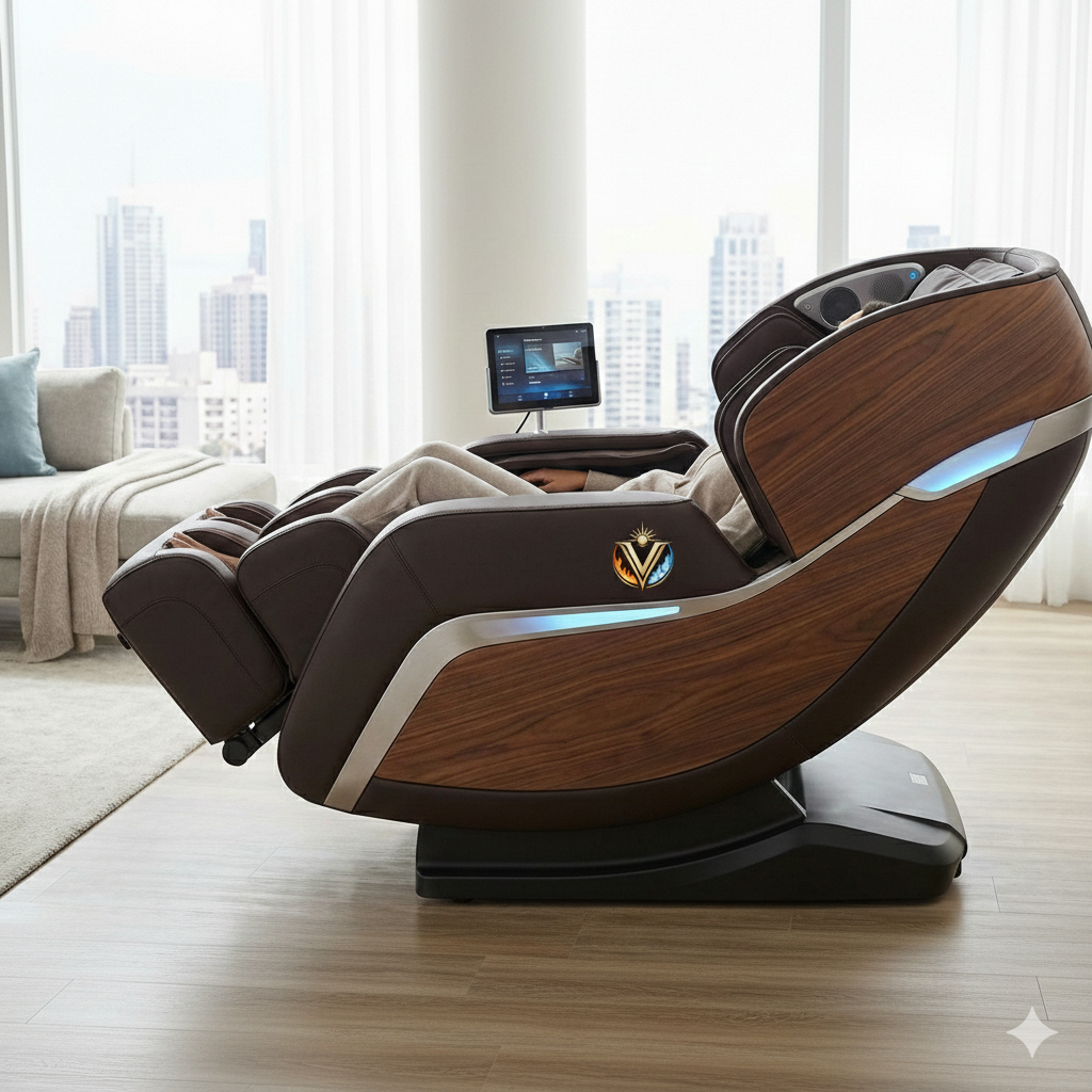 VitalVault Primum 4D Massage Chair with Hot Stone Therapy