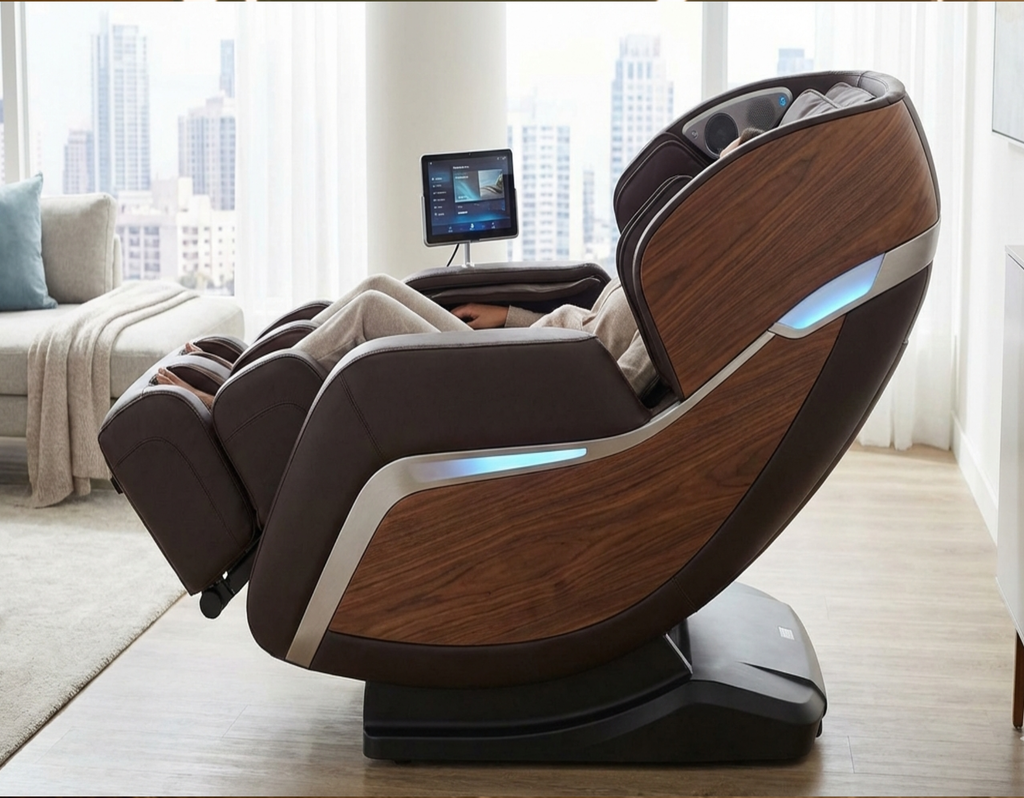 VitalVault Primum 4D Massage Chair with Hot Stone Therapy